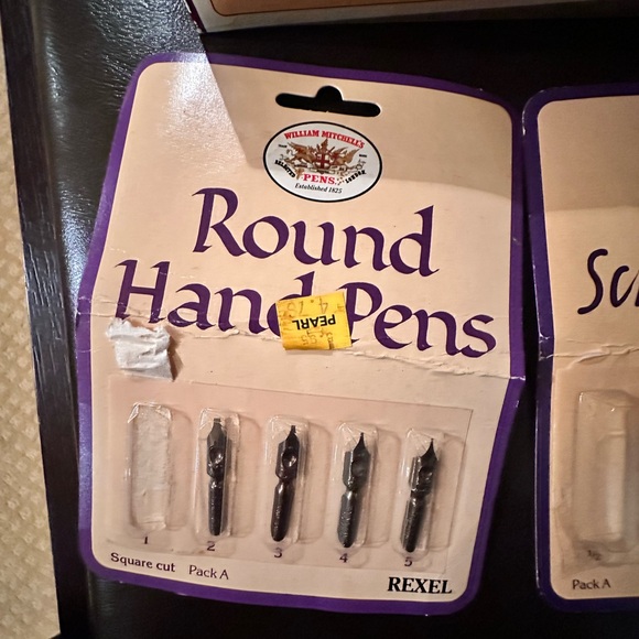 Rexel Calligraphy Pen Set with Lettering Guide- - Picture 6 of 7